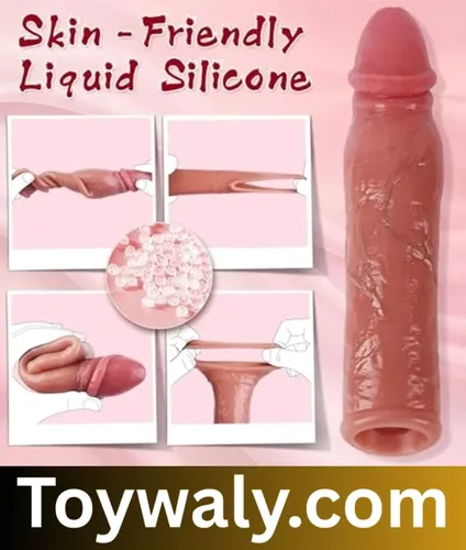 silicone condom adult toy