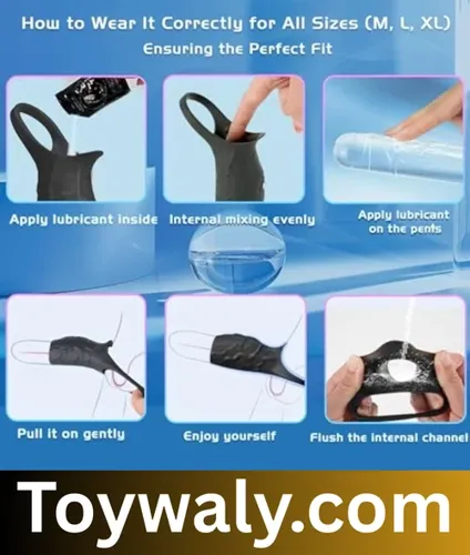 silicone condom sex toy